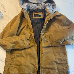 Empyre Men's Tan Hooded Jacket